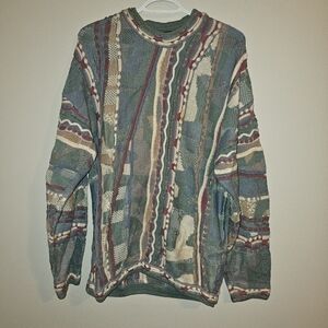 Vintage Tosani 3d Knit Sweater